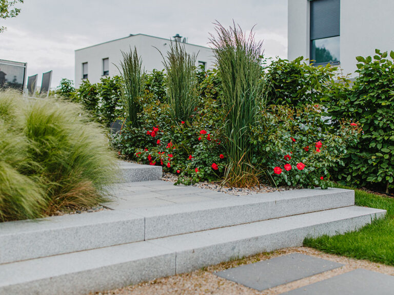 Neugestaltung eines Gartens zum EFH in Dresden-Nord