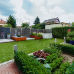 Umgestaltung eines Gartens zum Doppelhaus in Dresden-Nord